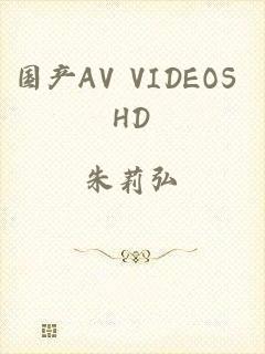 国产AV VIDEOS HD